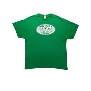 Polaris Victory Motorcycles Graphic T‑Shirt Men’s XL Green
